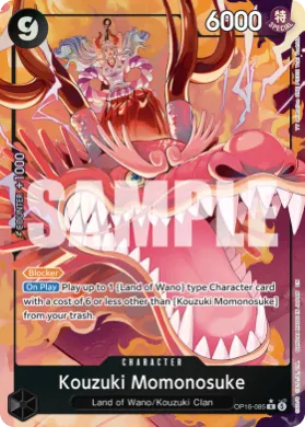 Kouzuki Momonosuke (OP-16 OP16-085) The Time of Battle