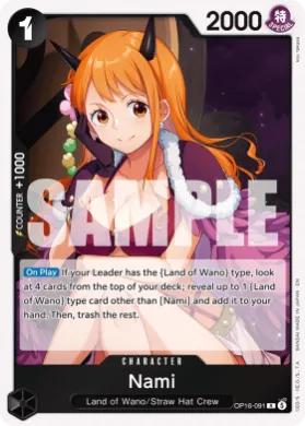 Nami (OP-16 OP16-091) The Time of Battle