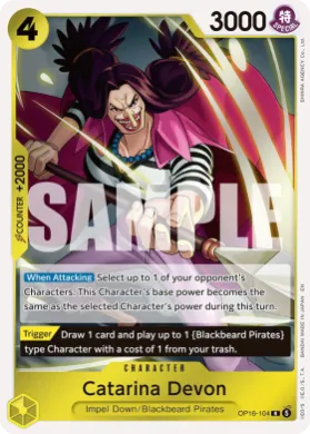 Catarina Devon (OP-16 OP16-104) The Time of Battle