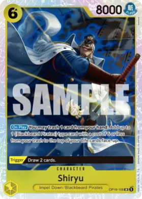 Shiryu (OP-16 OP16-108) The Time of Battle