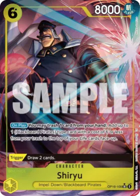Shiryu (OP-16 OP16-108) The Time of Battle