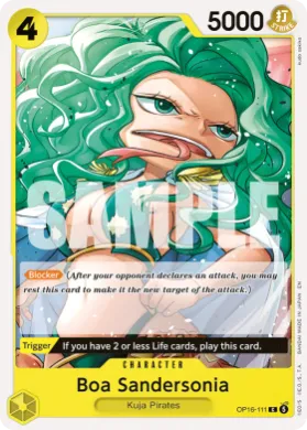 Boa Sandersonia (OP-16 OP16-111) The Time of Battle