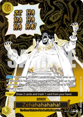 Zehahahahaha! (OP-16 OP16-116) The Time of Battle