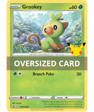 Grookey (PR-SW SWSH001) SWSH Black Star Promos