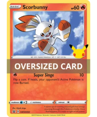 Scorbunny (PR-SW SWSH002) SWSH Black Star Promos