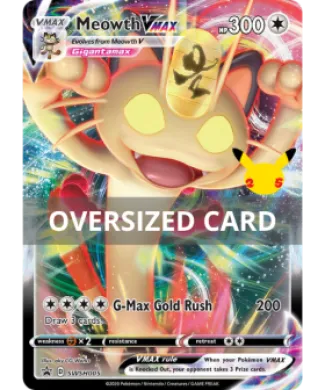 Meowth VMAX (PR-SW SWSH005) SWSH Black Star Promos