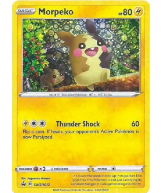 Morpeko (PR-SW SWSH012) SWSH Black Star Promos