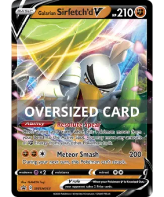 Galarian Sirfetch'd V (PR-SW SWSH043) SWSH Black Star Promos