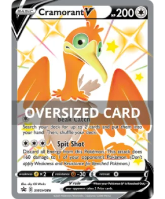 Cramorant V (PR-SW SWSH086) SWSH Black Star Promos