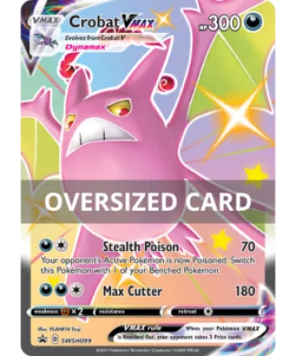 Crobat VMAX (PR-SW SWSH099) SWSH Black Star Promos