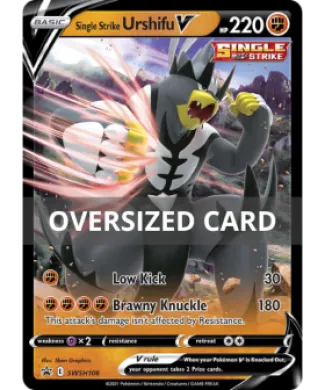 Single Strike Urshifu V (PR-SW SWSH106) SWSH Black Star Promos