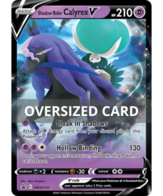 Shadow Rider Calyrex V (PR-SW SWSH131) SWSH Black Star Promos