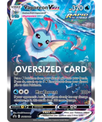 Vaporeon VMAX (PR-SW SWSH182) SWSH Black Star Promos