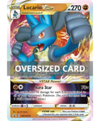 Lucario VSTAR (PR-SW SWSH214) SWSH Black Star Promos