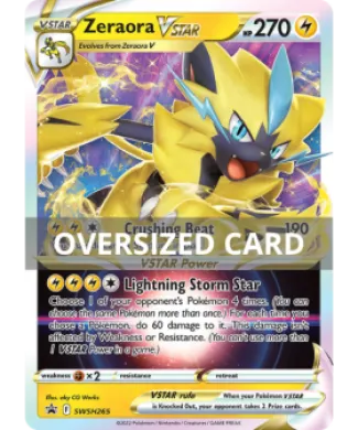 Zeraora VSTAR (PR-SW SWSH265) SWSH Black Star Promos