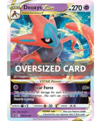 Deoxys VSTAR (PR-SW SWSH268) SWSH Black Star Promos