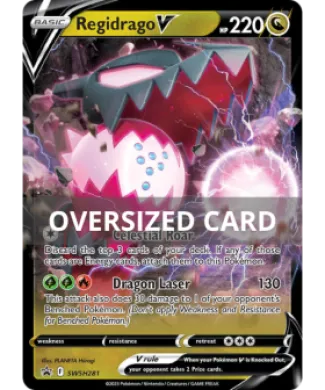 Regidrago V (PR-SW SWSH281) SWSH Black Star Promos