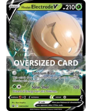 Hisuian Electrode V (PR-SW SWSH294) SWSH Black Star Promos
