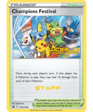 Champions Festival (PR-SW SWSH296) SWSH Black Star Promos