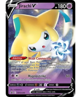 Jirachi V (PR-SW SWSH299) SWSH Black Star Promos