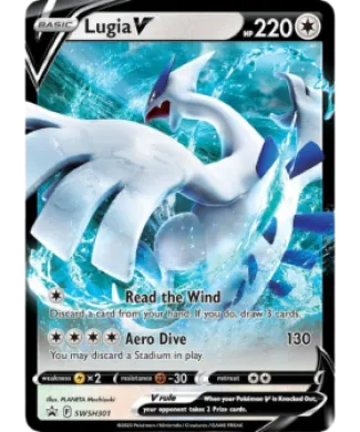 Lugia V (PR-SW SWSH301) SWSH Black Star Promos