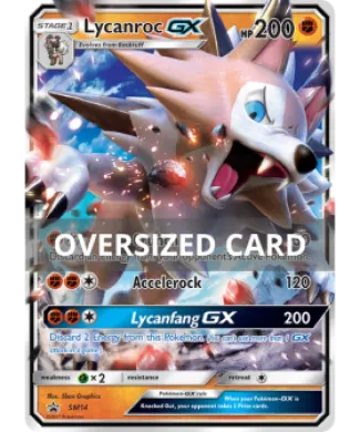 Lycanroc GX (PR-SM SM14) SM Black Star Promos