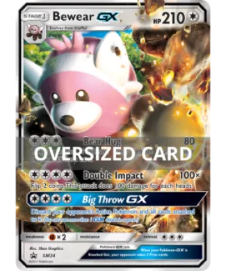 Bewear-GX (PR-SM SM34) SM Black Star Promos