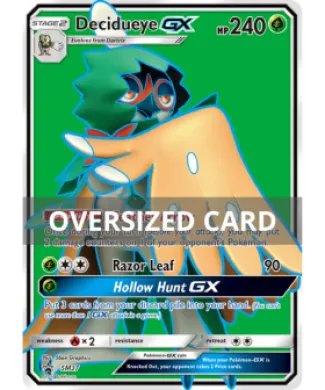 Decidueye-GX (PR-SM SM37) SM Black Star Promos