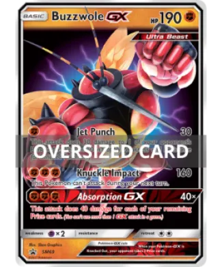 Buzzwole-GX (PR-SM SM69) SM Black Star Promos
