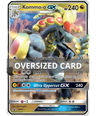 Kommo-o-GX (PR-SM SM71) SM Black Star Promos