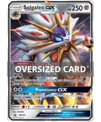 Solgaleo-GX (PR-SM SM104) SM Black Star Promos