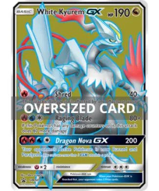 White Kyurem-GX (PR-SM SM141) SM Black Star Promos