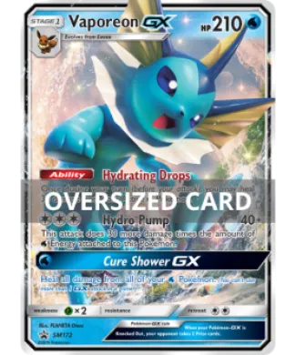 Vaporeon-GX (PR-SM SM172) SM Black Star Promos