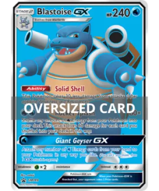 Blastoise-GX (PR-SM SM189) SM Black Star Promos