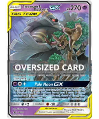 Trevenant & Dusknoir-GX (PR-SM SM217) SM Black Star Promos