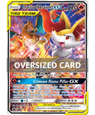 Charizard & Braixen-GX (PR-SM SM230) SM Black Star Promos