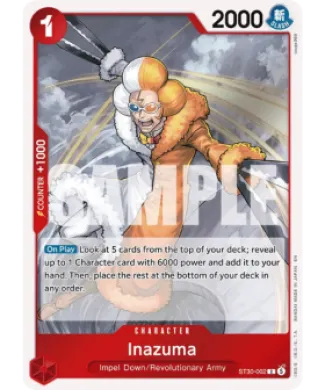 Inazuma (ST30 ST30-002) EX Luffy & Ace