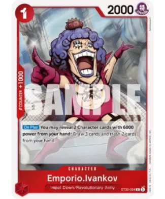 Emporio.Ivankov (ST30 ST30-004) EX Luffy & Ace