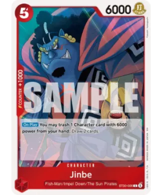 Jinbe (ST30 ST30-006) EX Luffy & Ace