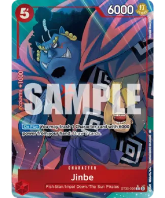 Jinbe (ST30 ST30-006) EX Luffy & Ace