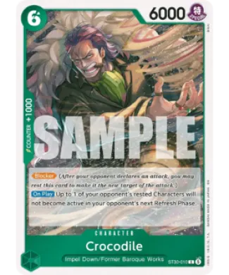 Crocodile (ST30 ST30-010) EX Luffy & Ace