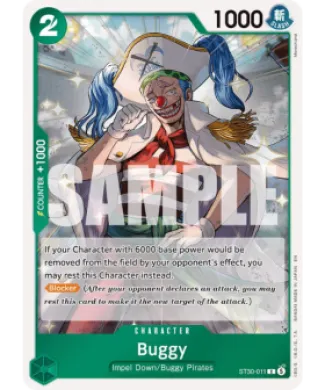 Buggy (ST30 ST30-011) EX Luffy & Ace