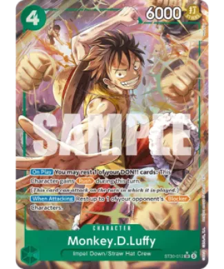 Monkey.D.Luffy (ST30 ST30-012) EX Luffy & Ace