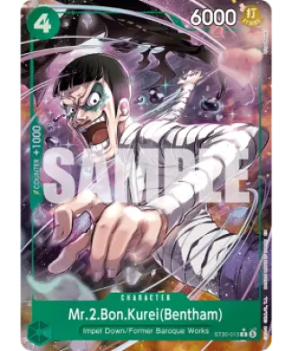 Mr.2.Bon.Kurei(Bentham) (ST30 ST30-013) EX Luffy & Ace
