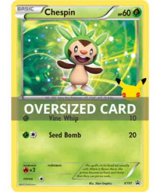 Chespin (PR-XY XY01) XY Black Star Promos