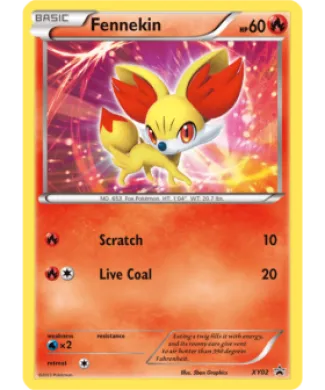 Fennekin (PR-XY XY02) XY Black Star Promos