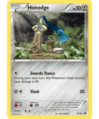 Honedge (PR-XY XY12) XY Black Star Promos