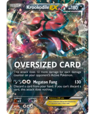 Krookodile EX (PR-XY XY25) XY Black Star Promos