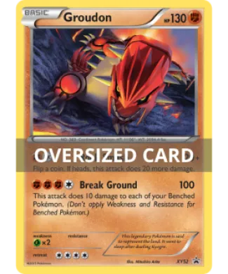 Groudon (PR-XY XY52) XY Black Star Promos