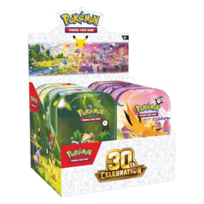 30th Celebration: Mini Tin Display